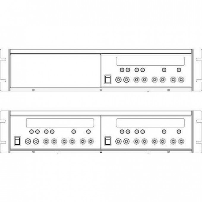 Набор для крепления в стойку 19” для токового шунта GW INSTEK GRA-419-E 30C000268