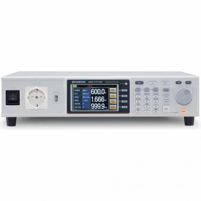 Источник питания переменного тока GW INSTEK APS-77100 с программированием и анализатором нагрузки APS-77100-(APS-710)