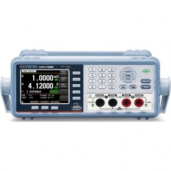 Тестер батарей GW INSTEK GBM-73300 с измерением сопротивления 0.1 мкОм - 3.2 кОм и напряжения до 300 В