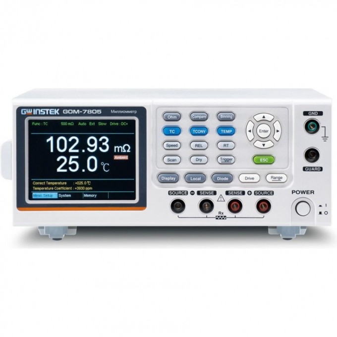 Миллиомметр GW INSTEK GOM-7805 с интерфейсом GPIB GOM-7805-/-GPIB