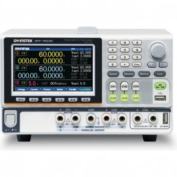 Источник питания постоянного тока GW INSTEK GPP-76030 3 канала 385 Вт с интерфейсом GPIB GPP-76030-(GPIB)