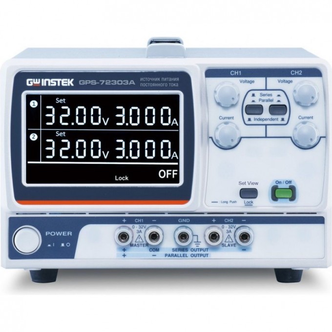 Источник питания постоянного тока GW INSTEK GPS-7x303A 4 канала 32В/3А GPS-74303A