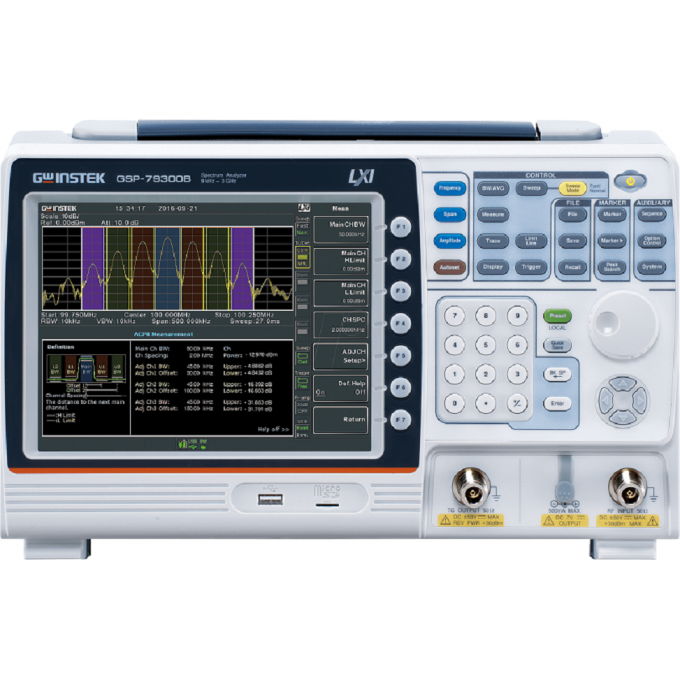 Анализатор спектра GW INSTEK 9 кГц – 3 ГГц GSP-79300B