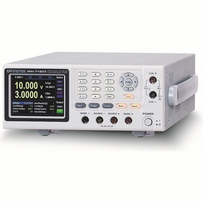 Источник питания постоянного тока программируемый GW INSTEK PPH Серия 15 В / 5 А PPH-71503