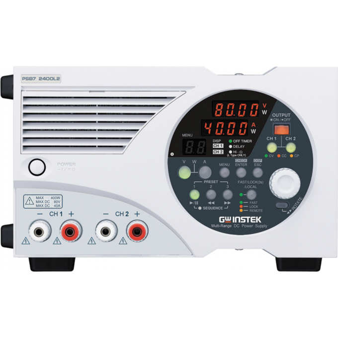 Источник питания постоянного тока GW INSTEK PSB7 2000 программируемый 800 В, 6 А, 800 Вт PSB7-2800H