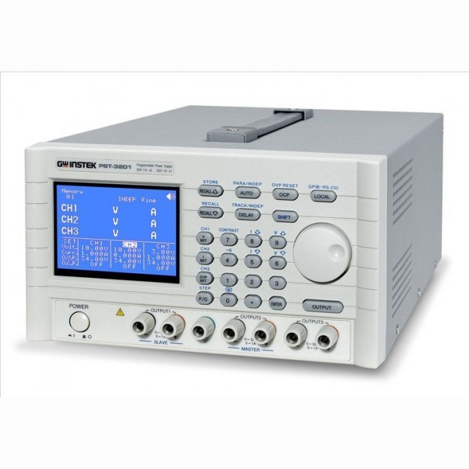Источник питания постоянного тока GW INSTEK PST-3201 3 канала 32В 1А PST-3201-(RS232+GPIB)