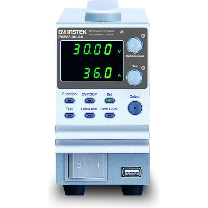 Источник питания постоянного тока GW INSTEK PSW7 80В 27А PSW7-80-27