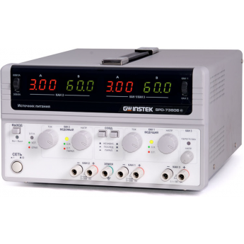 Источник питания постоянного тока GW INSTEK SPD-73606 3-канальный 60В/6А 375Вт импульсный